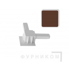 Уголок соединительный к профилю внутреннему 27х10мм, кор