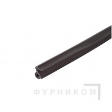 Уплотнитель для профиля KBE (рама, створка), чёрный