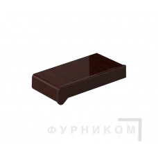 Подоконник пластиковый Moeller 200мм, махагони глянцевый