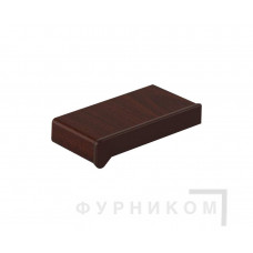 Подоконник пластиковый Moeller 500мм, махагони матовый