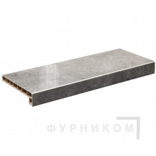 Подоконник пластиковый Moeller LD 40, 150мм, серый топаз глянец