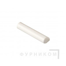 Накладка декоративная нижней фальцевой петли, FEB, правая, белая, Siegenia