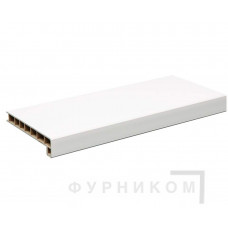 Подоконник пластиковый Moeller LD 40, 200мм, белый (clean-touch)