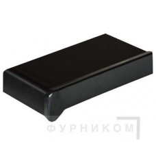 Подоконник пластиковый Moeller 450 мм, черный ультраматовый (clean-touch)
