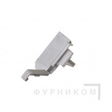 Накладка торцевая АЛЮСТАРТ (N22/34), левая, серая