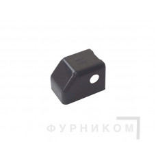 Накладка декоративная нижней петли на раме, малая, коричневая, Internika