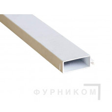 Профиль рамный МС (52x20мм), белый 5,8м
