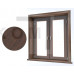 Стартовый профиль Qunell KNL St-25 мм, темный дуб (Renolit 2052-089)