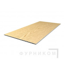 Откос оконный Qunell 600мм, натуральный дуб (Renolit 3118-076)