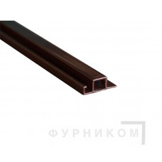 Профиль универсальный МС (22x8,5мм), коричневый 5,8м